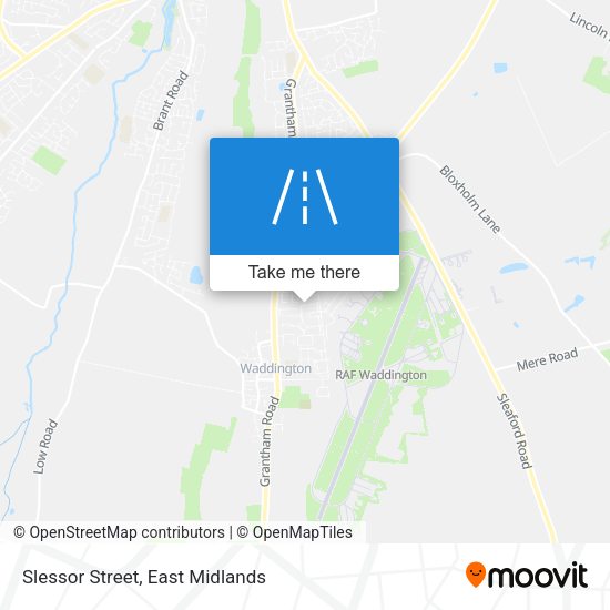 Slessor Street map