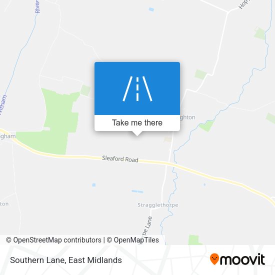 Southern Lane map