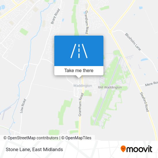 Stone Lane map