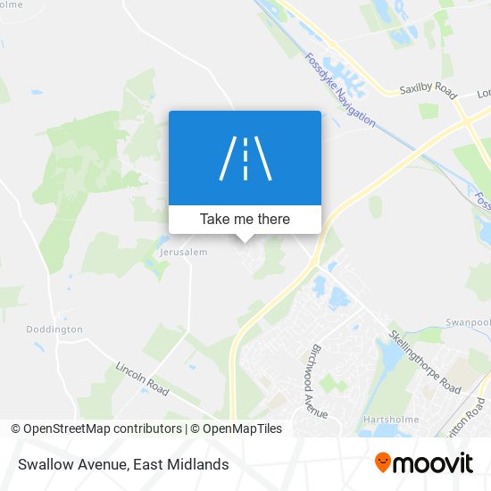 Swallow Avenue map