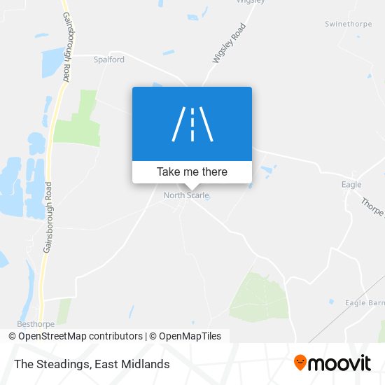 The Steadings map