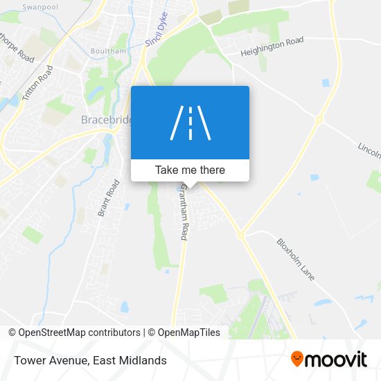 Tower Avenue map