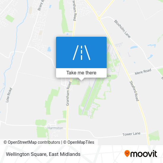 Wellington Square map