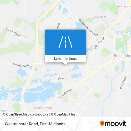 Westminster Road map