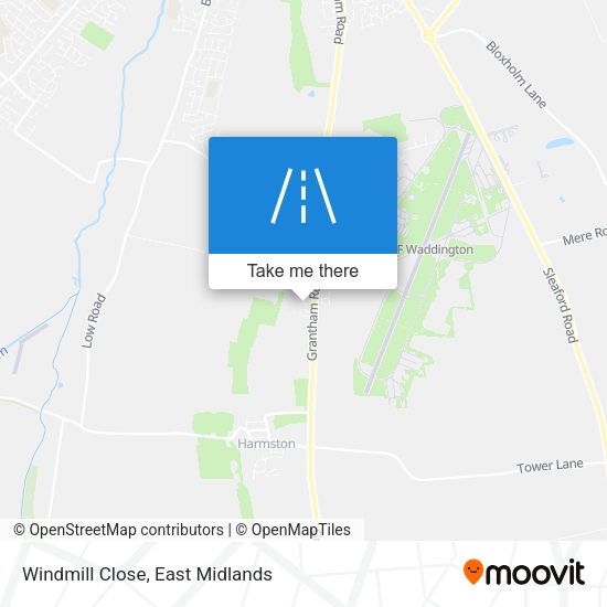 Windmill Close map
