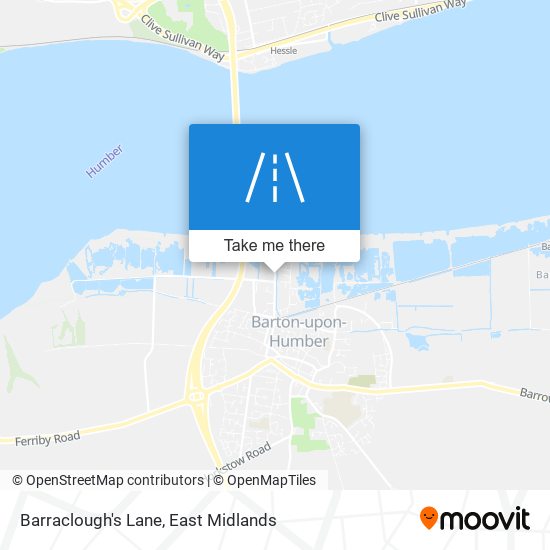 Barraclough's Lane map
