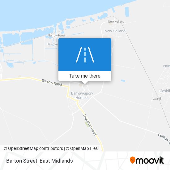 Barton Street map