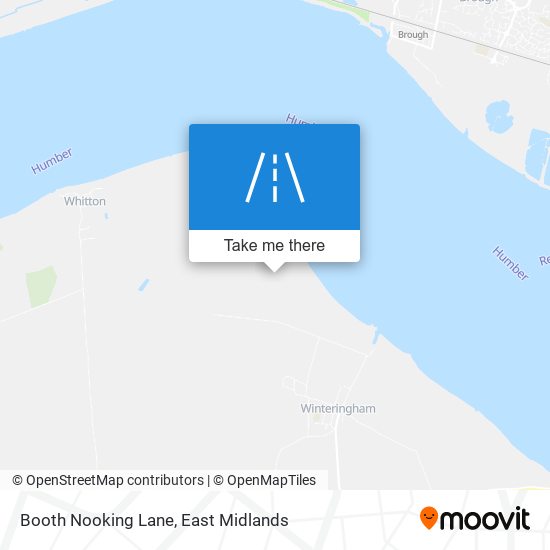 Booth Nooking Lane map