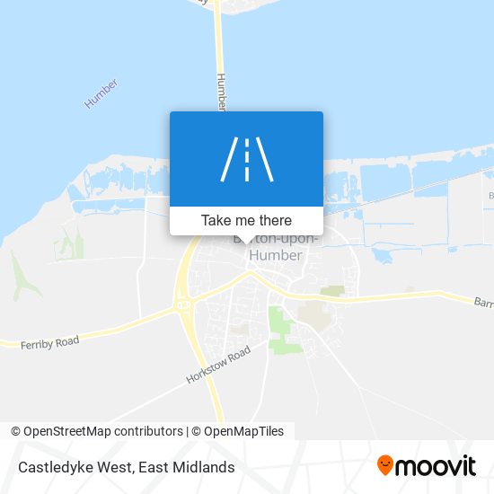 Castledyke West map