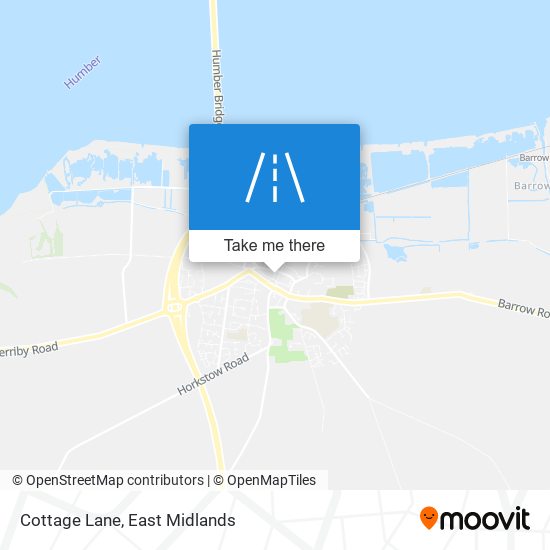Cottage Lane map