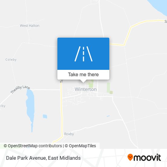 Dale Park Avenue map