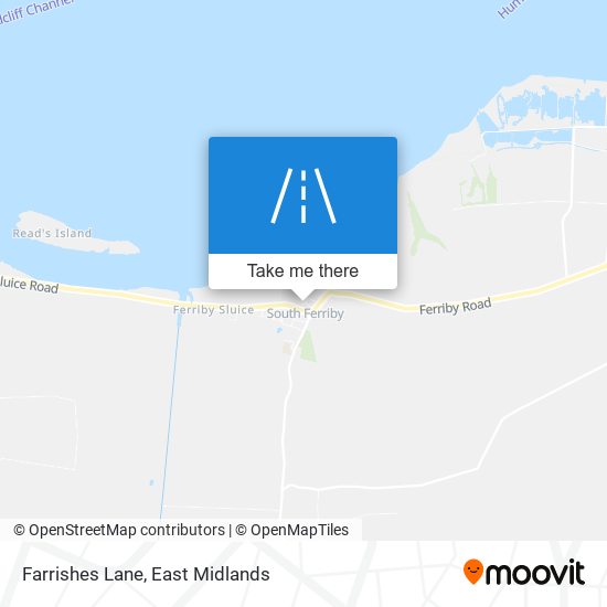 Farrishes Lane map