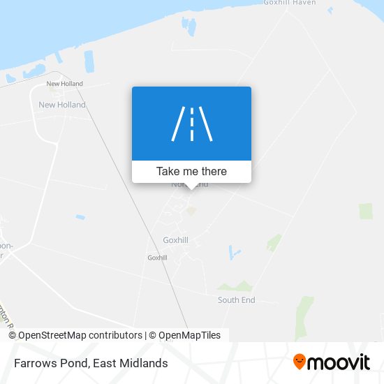 Farrows Pond map