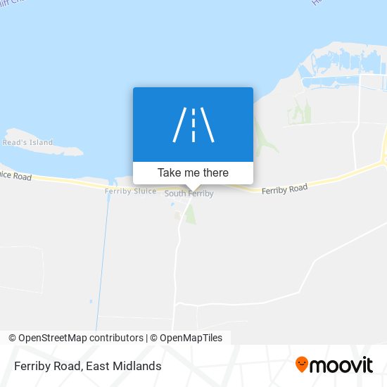 Ferriby Road map
