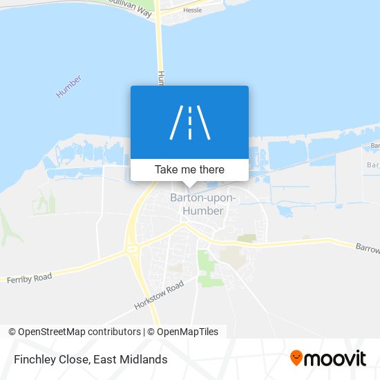Finchley Close map