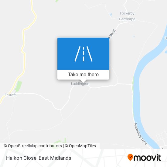 Halkon Close map