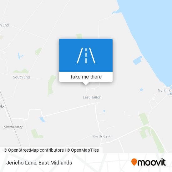 Jericho Lane map