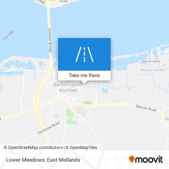 Lower Meadows map