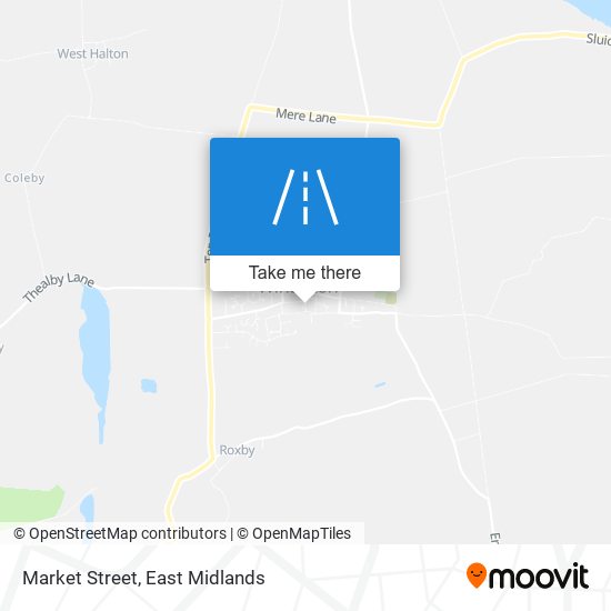 Market Street map