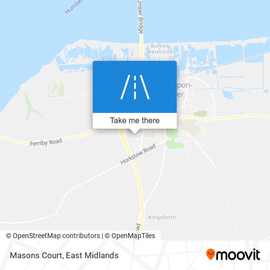 Masons Court map
