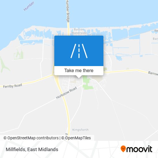 Millfields map