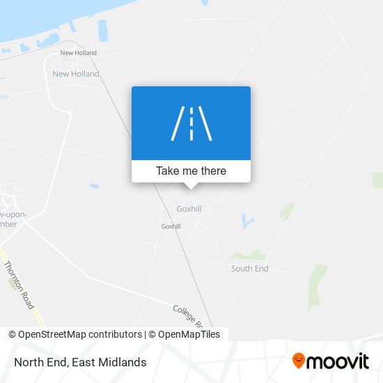 North End map