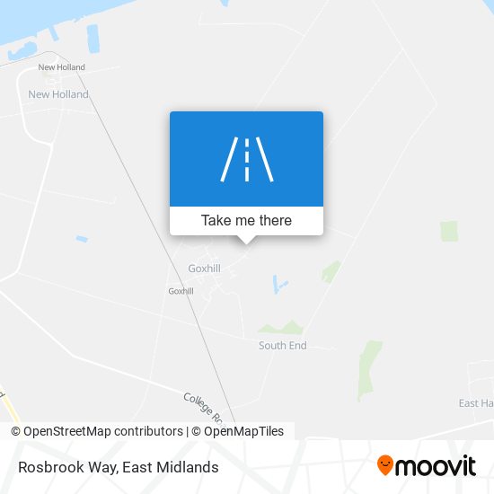 Rosbrook Way map
