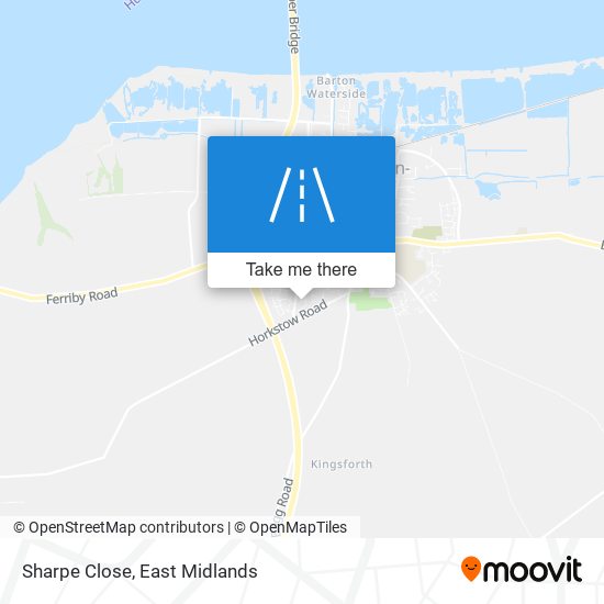 Sharpe Close map