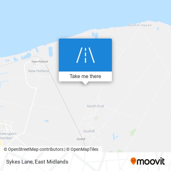Sykes Lane map