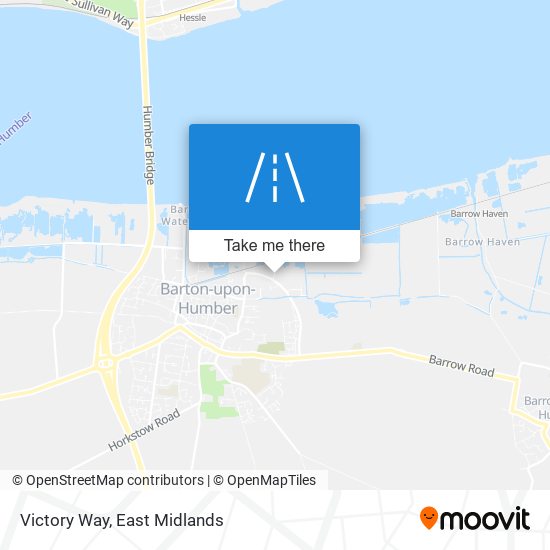 Victory Way map