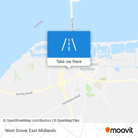 West Grove map