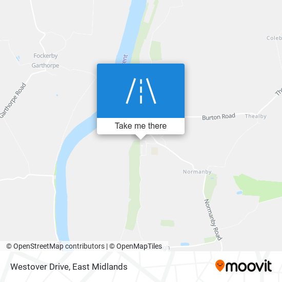 Westover Drive map