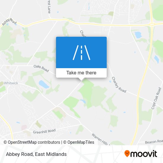 Abbey Road map