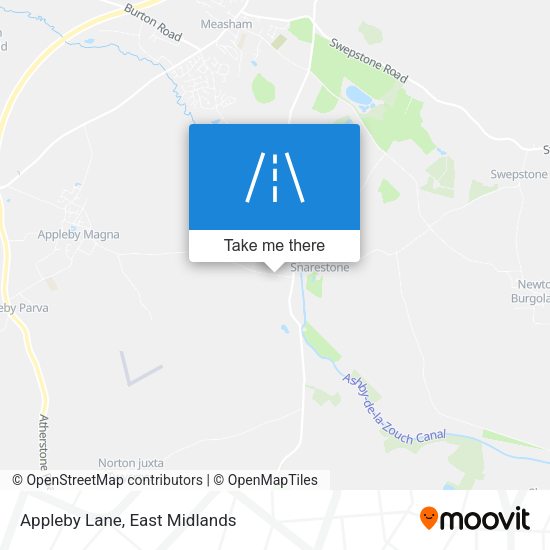 Appleby Lane map