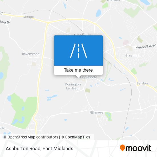 Ashburton Road map