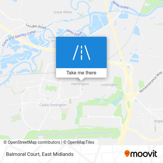 Balmoral Court map