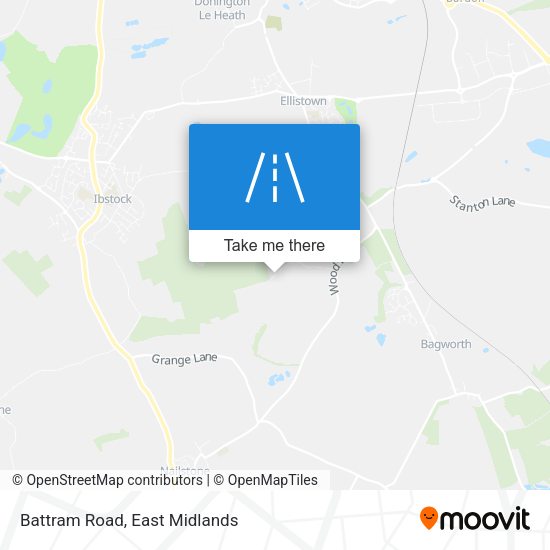 Battram Road map