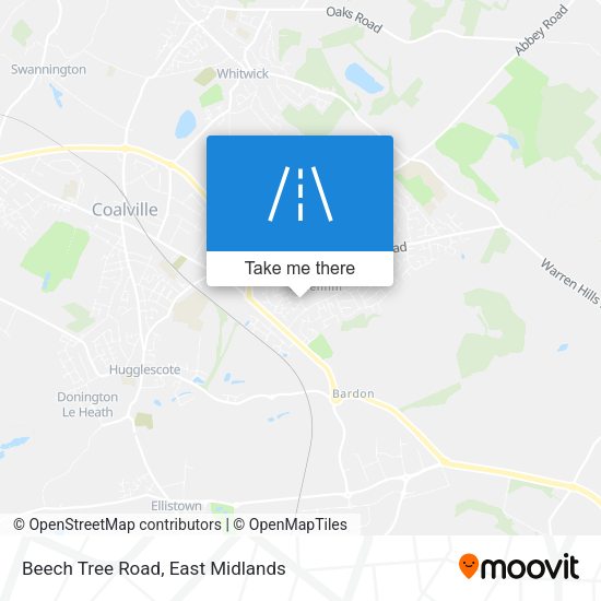 Beech Tree Road map