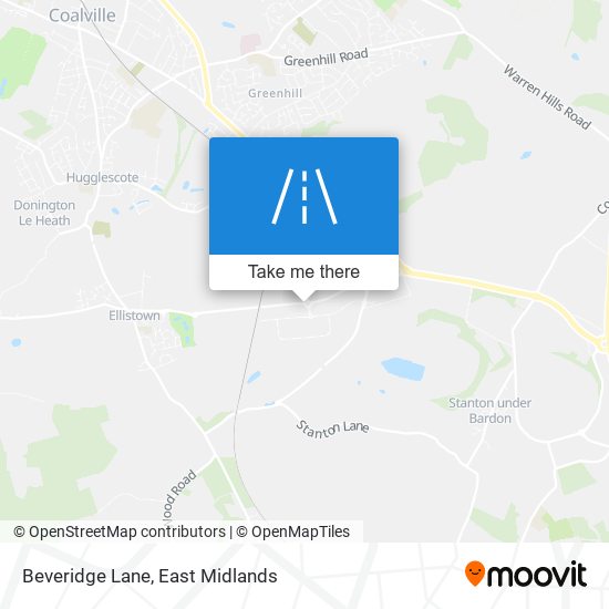 Beveridge Lane map