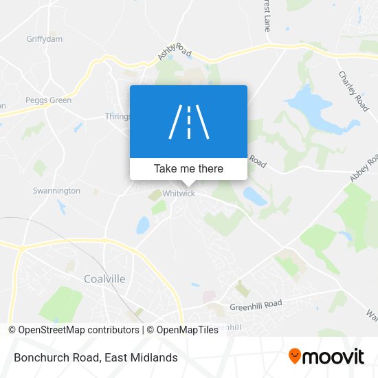 Bonchurch Road map