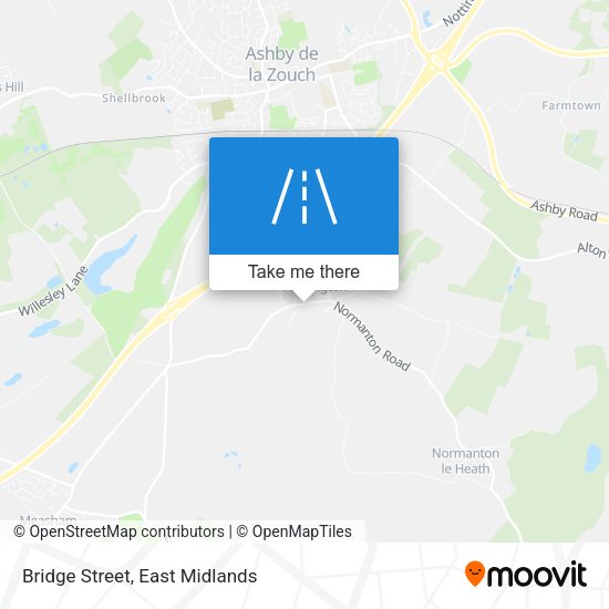 Bridge Street map