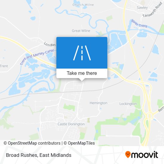 Broad Rushes map