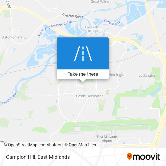 Campion Hill map