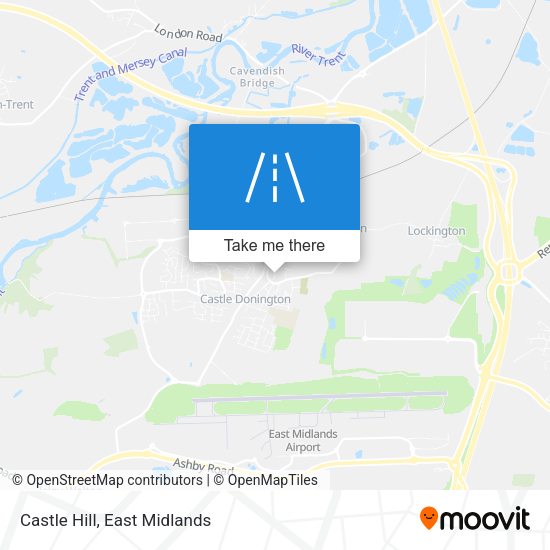 Castle Hill map