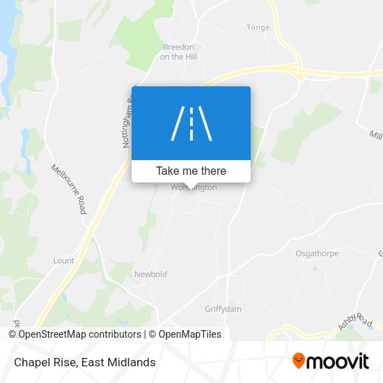Chapel Rise map