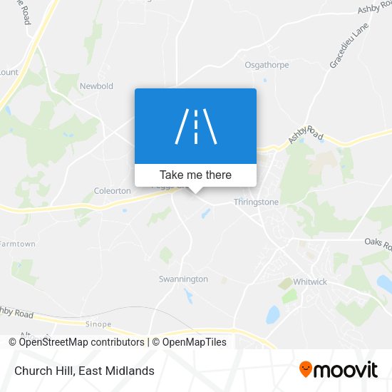 Church Hill map