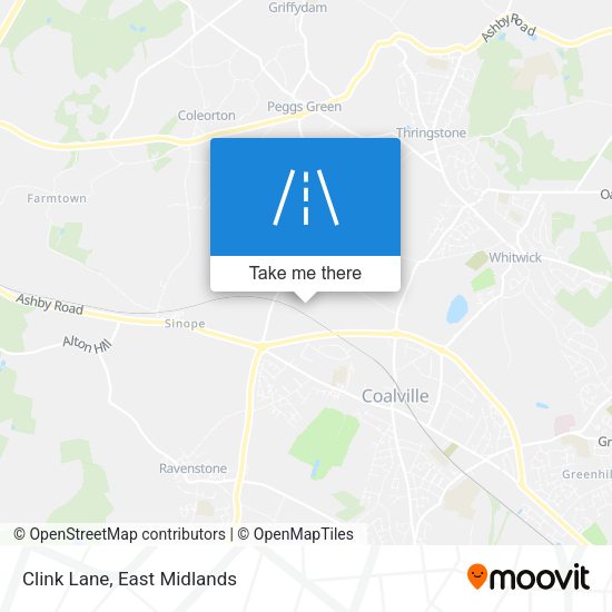 Clink Lane map