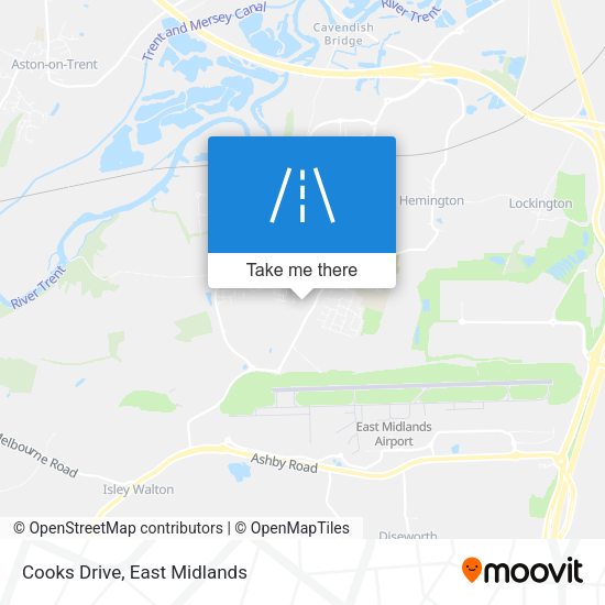 Cooks Drive map