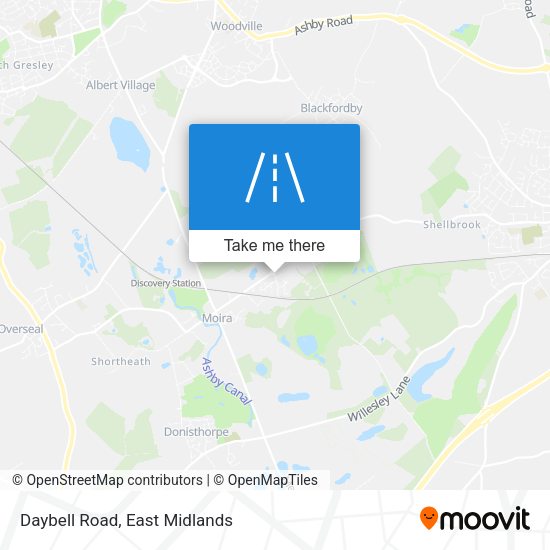 Daybell Road map