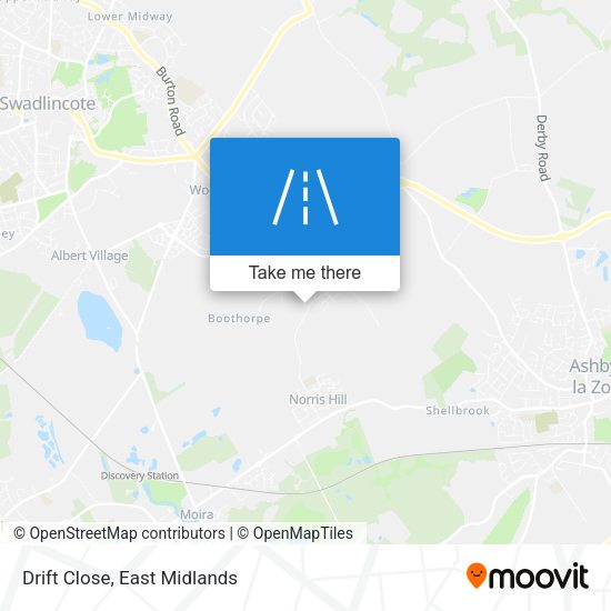 Drift Close map